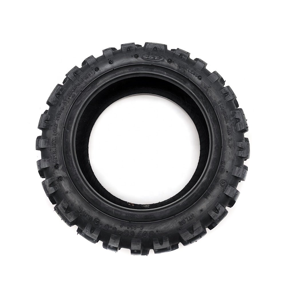 90/65-6.5 Tubeless Tire 11 Inch Wear-resisting Off-Road Vacuum Tyre for Dualtron Thunder Zero 11X Electric Scooter Parts