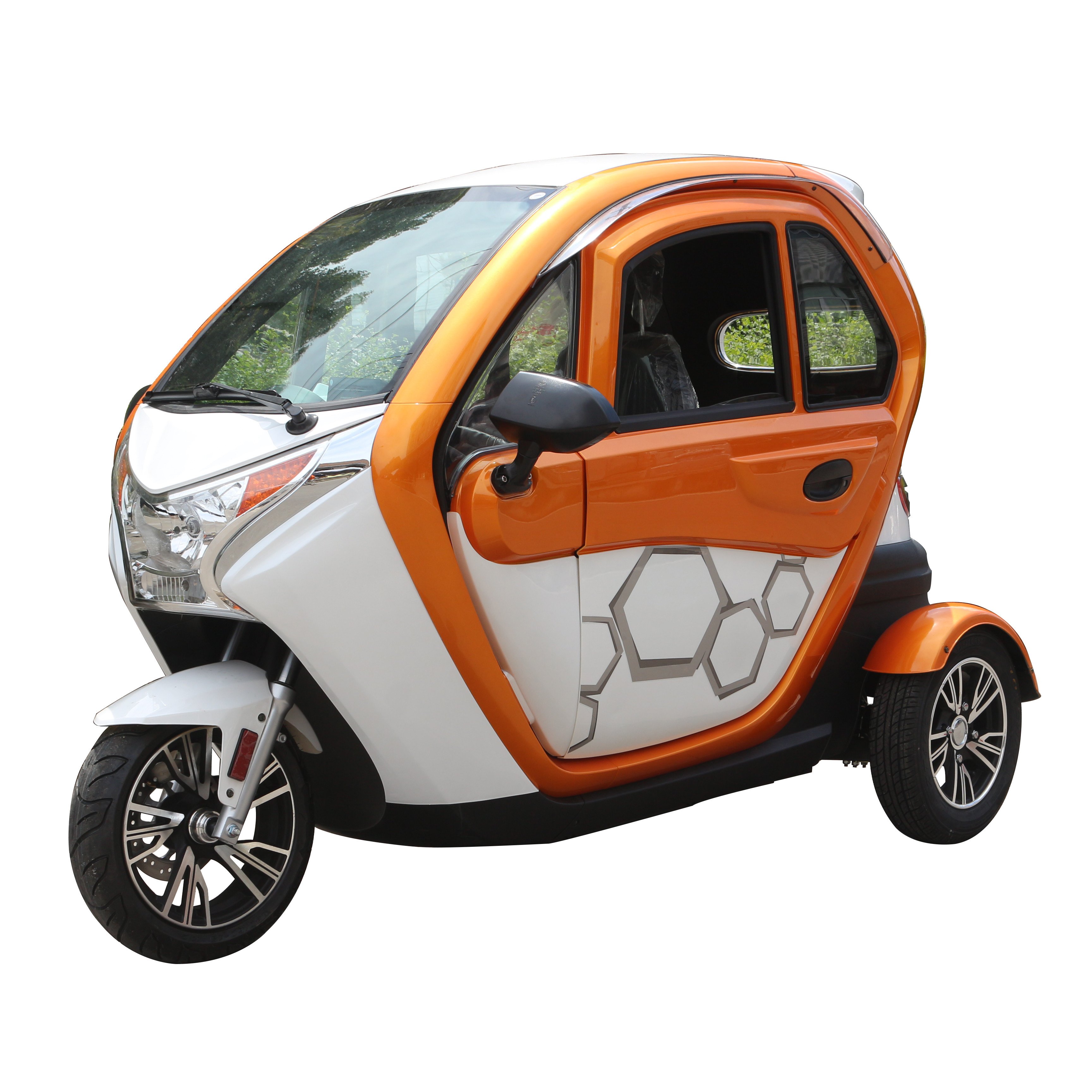 Alloy Tire Size and 6-8h Charging Time Brushless Motor Three wheel electric scooter