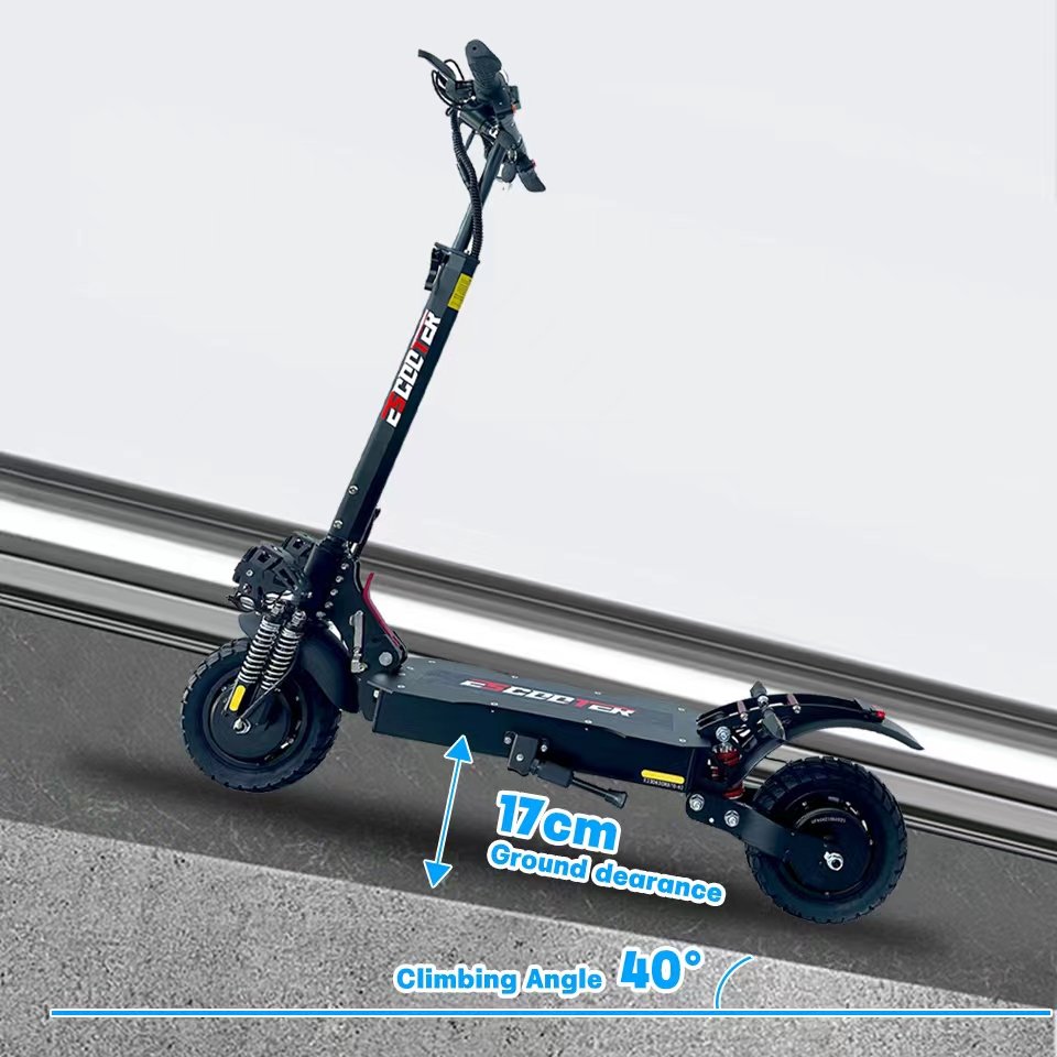 Ready to Ship 48V -2400W Dual Motor Electric Scooter Best Price Electronic Unisex Applicable Stock