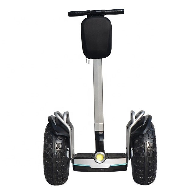 19 inch adult electric two wheel off-road scooter with handle from direct factory with best price on the market