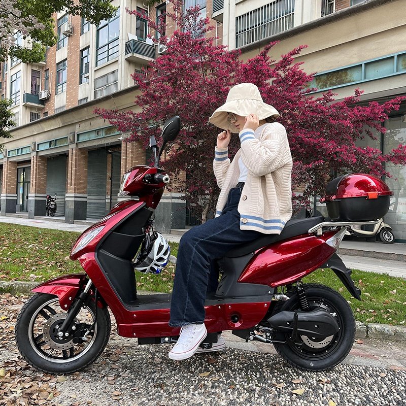 High speed 16 inch other electric scooter 500w 1000w electric moped with lead acid battery e-moped with pedal