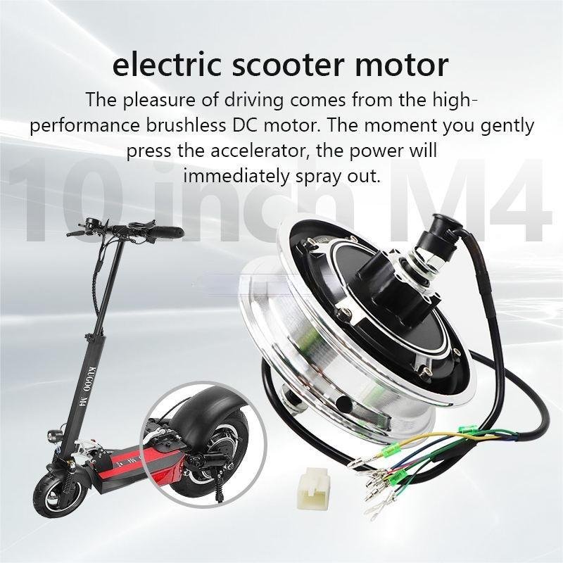 High Performance Scooter Accessories Parts Electric Scooter Motor For Kugoo M4 48v 500w 10 Inch