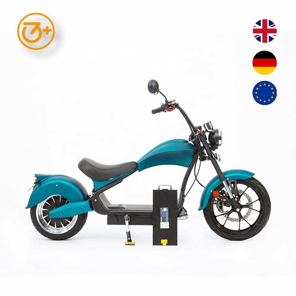2023 EU Warehouse New Design Citycoco 70km/h Fast Electric Scooter With Aluminum Wheel EEC3000W