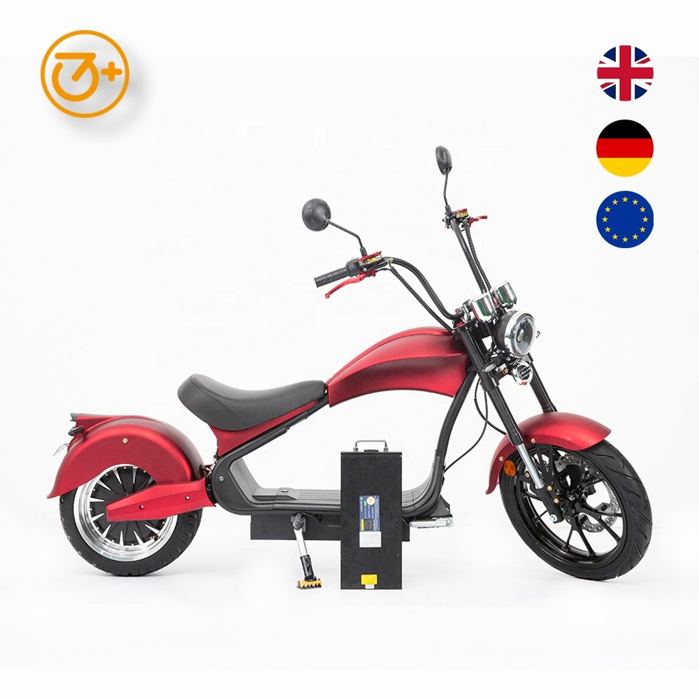 2023 EU Warehouse New Design Citycoco 70km/h Fast Electric Scooter With Aluminum Wheel EEC3000W