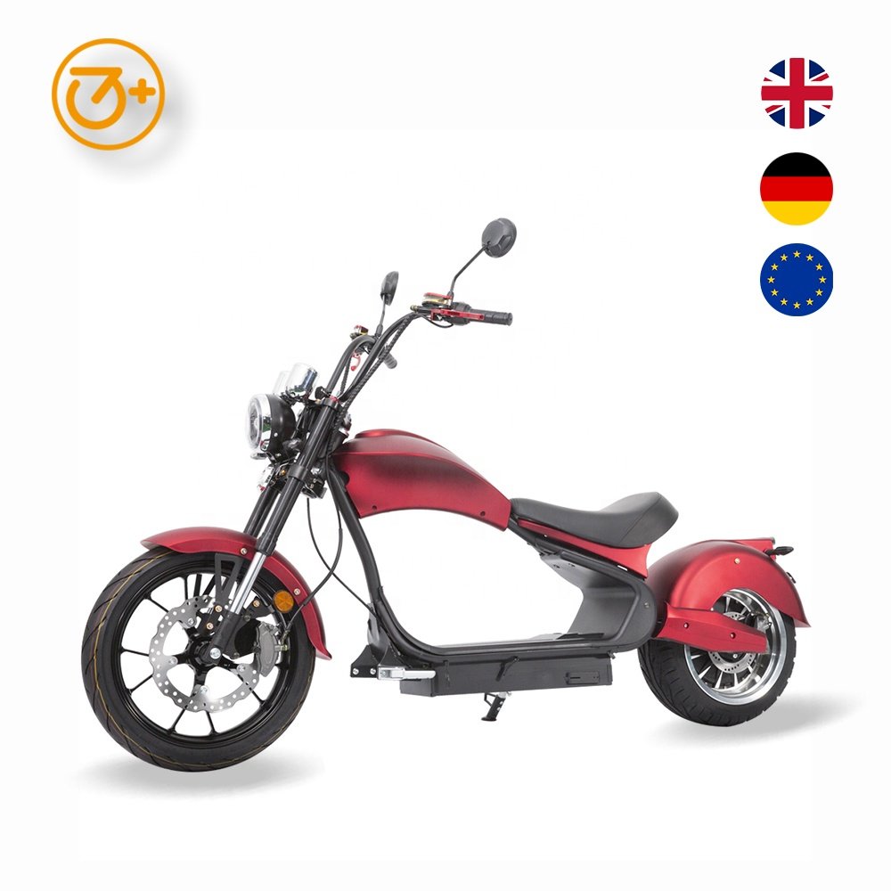 2023 EU Warehouse New Design Citycoco 70km/h Fast Electric Scooter With Aluminum Wheel EEC3000W