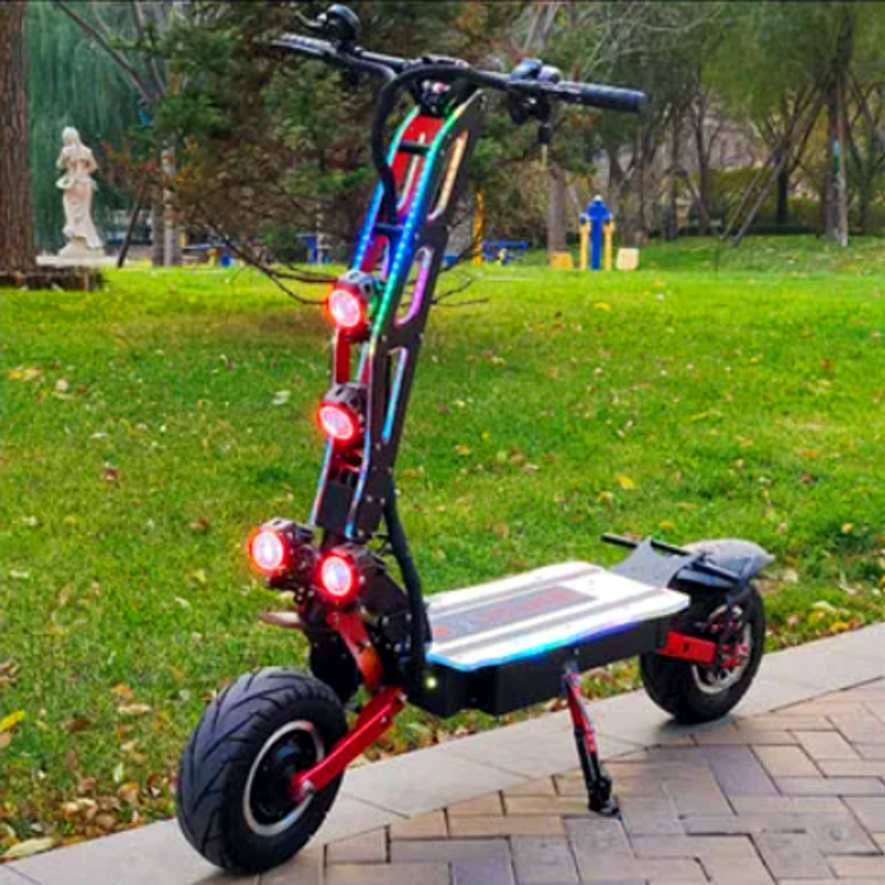 Dual Motor Electric Scooter for Adults 6000W 8000W 10000W Fast 60v 72v Power Folding Digital Battery Unisex Dualtron Model