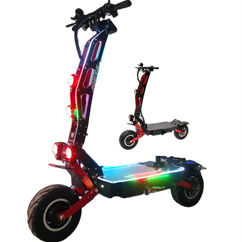 Dual Motor Electric Scooter for Adults 6000W 8000W 10000W Fast 60v 72v Power Folding Digital Battery Unisex Dualtron Model