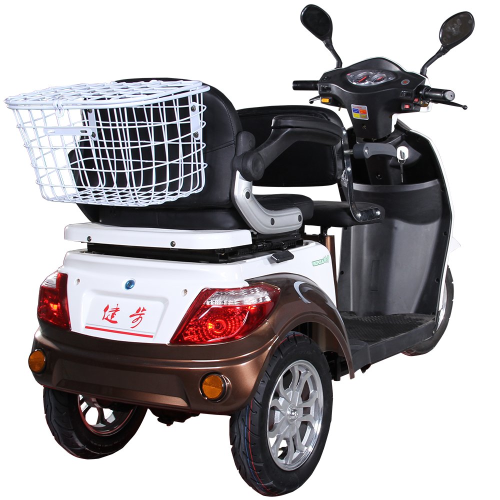 VISTA-L1 60V Long Range Electric Scooter Sale Mobility Tricycle with Two Seat for Old People