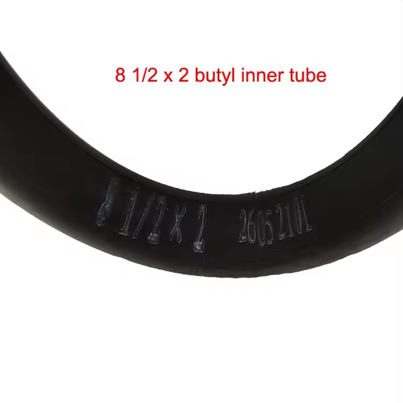 Straight mouth inner tube butyl rubber tube 8.5*2.0 inner tube 8 1/2 air chamber for scooter wheel parts tubes