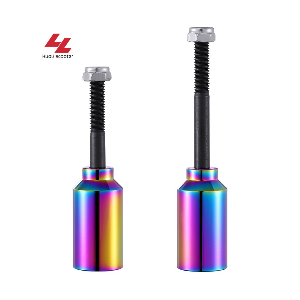 Huoli 2024 Hot Selling Pro Stunt Kick Scooter Pegs Factory Wholesale High Strength Kids Scooter Accessory