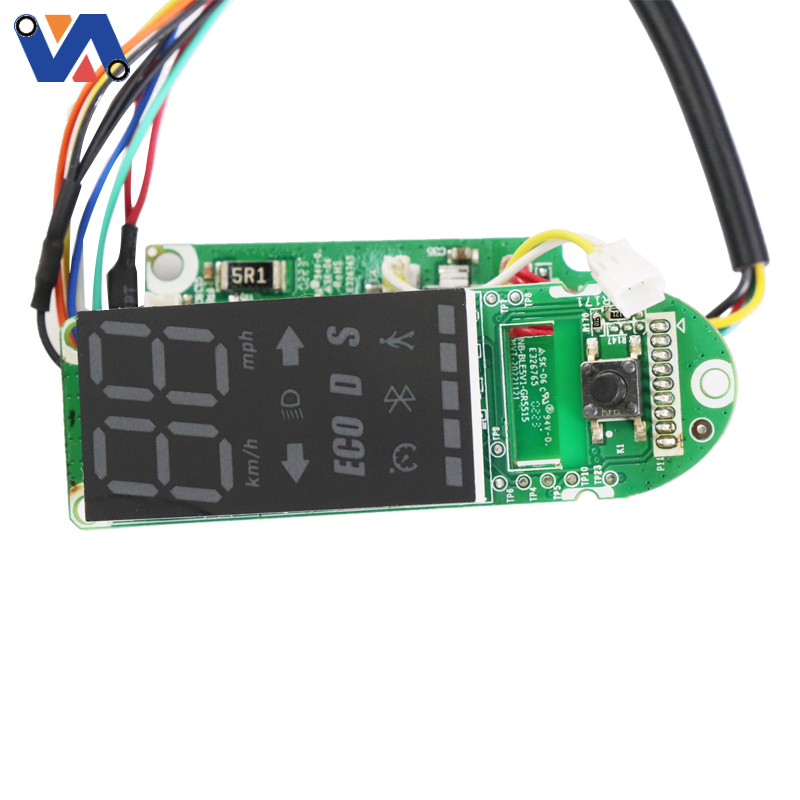 New Image Original Dashboard LED Display For Ninebot F2 Electric Scooter Spare Parts E-scooter F2 Display With Bluetooth Board