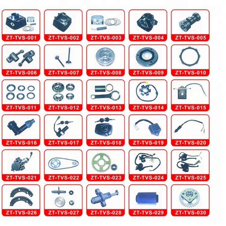 For TVS motorcycle engine parts spare parts