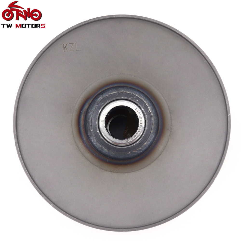 Motorcycle Belt Drive Clutch Assembly Kit Rear Pulley Secondary Driven Clutch For BELT FI(KZL)