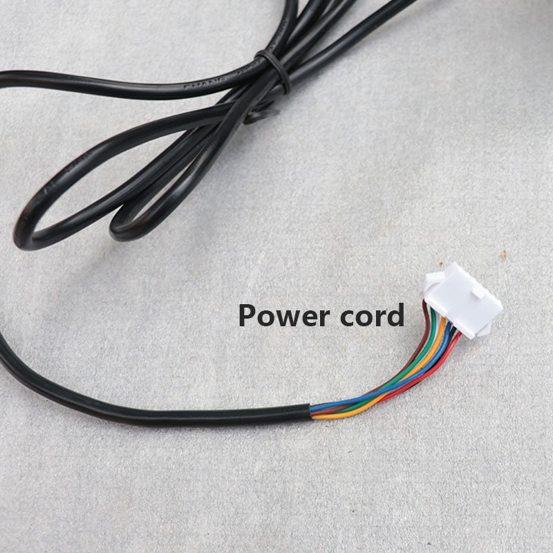 High quality waterproof electric bicycle parts button counter display USB port connector LCD smart display