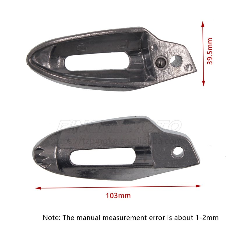Electric Motorcycle Scooter Pedals Aluminum Alloy Silvery Foot Bracket Rest Rear Passenger Modification Accessories
