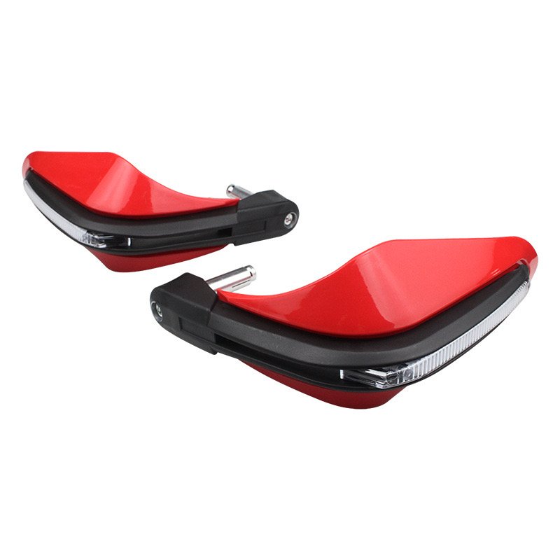 Motorcycle Protection Gear Windproof Handlebar HandGuards Motorbike Accessories LED Flashing Protector Shield Universal