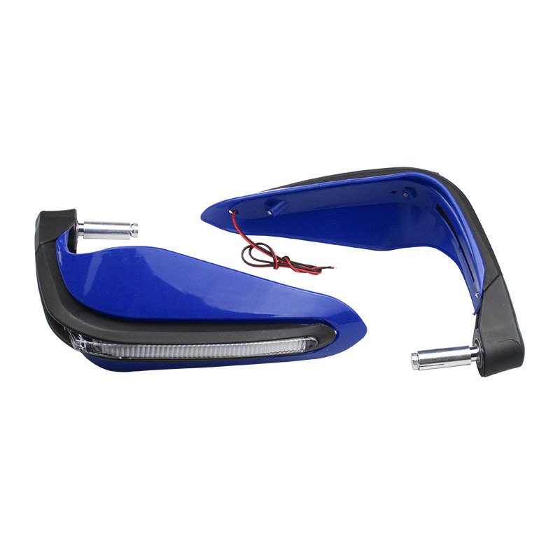 Motorcycle Protection Gear Windproof Handlebar HandGuards Motorbike Accessories LED Flashing Protector Shield Universal