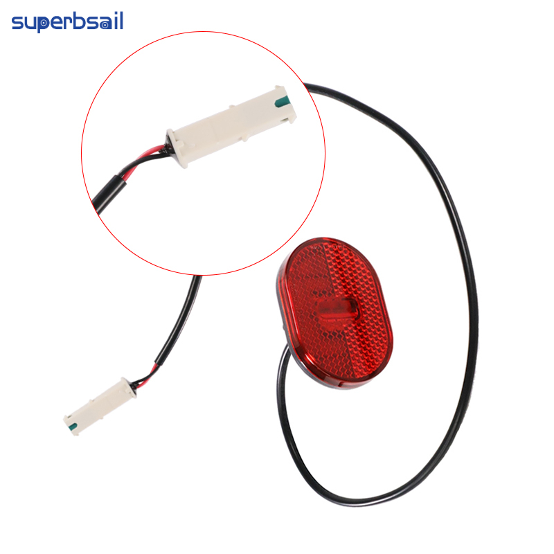 Rear Taillight for Xiaomi 4 Pro Electric Scooter Brake Light Waterproof Rear Fender Light Safety Stoplight
