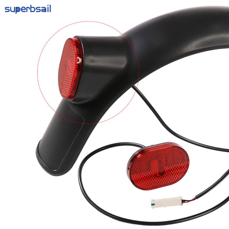 Rear Taillight for Xiaomi 4 Pro Electric Scooter Brake Light Waterproof Rear Fender Light Safety Stoplight