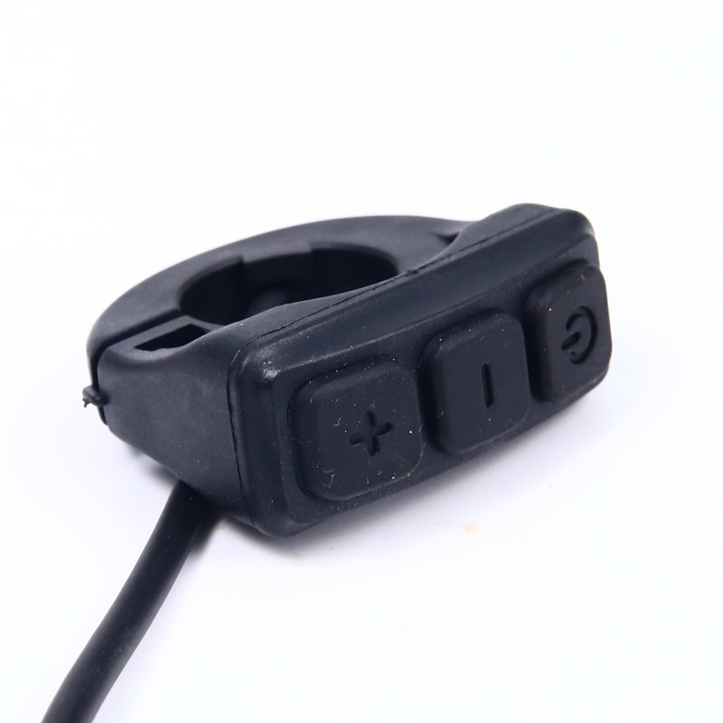 factory high quality but cheap custom black control buttons for mtb electric bicycle scooter balance bike wholesale