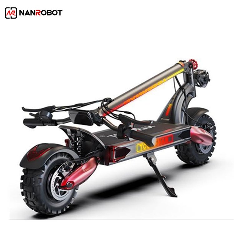2400W NANROBOT new design LS7+ 11inch offroad two-wheel dual Motor powerful Electric Scooter Skate Board