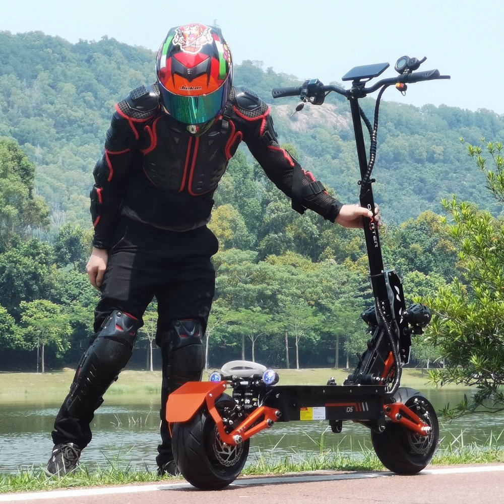 (USA UE Warehouse) 5000w Adult Escooter 12inch Foldable Electric Removable Battery Ip60 Folding Electric Scooter