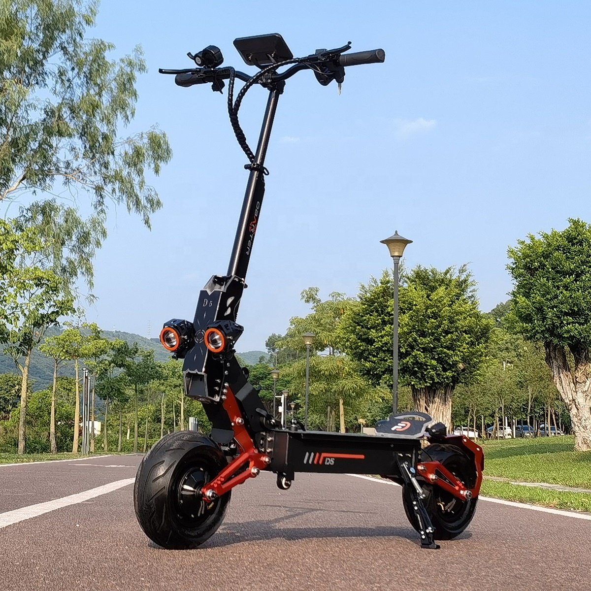 (USA UE Warehouse) 5000w Adult Escooter 12inch Foldable Electric Removable Battery Ip60 Folding Electric Scooter