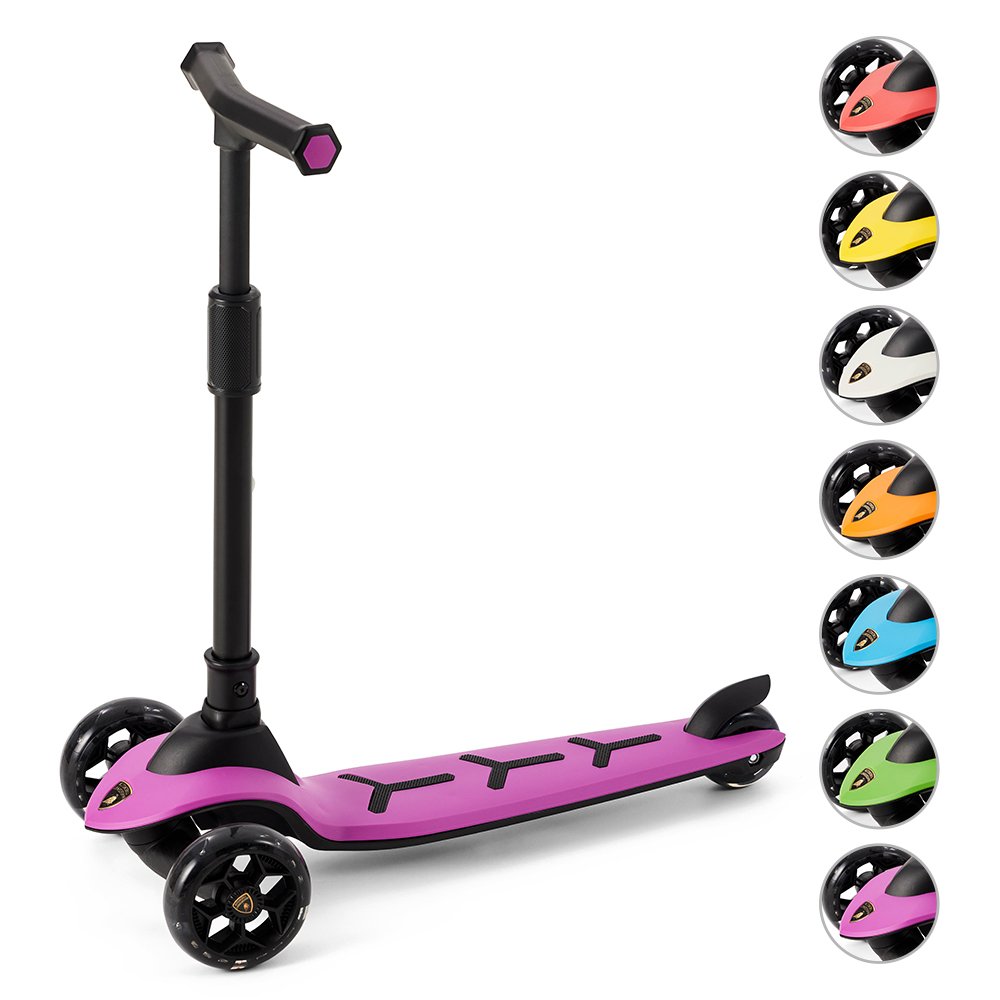 Lamborghini New Normal Three Wheeler Folding Kick scooter For Kids Kid Scooter 3wheel Cool Lightweight Child Baby Kick Scooter