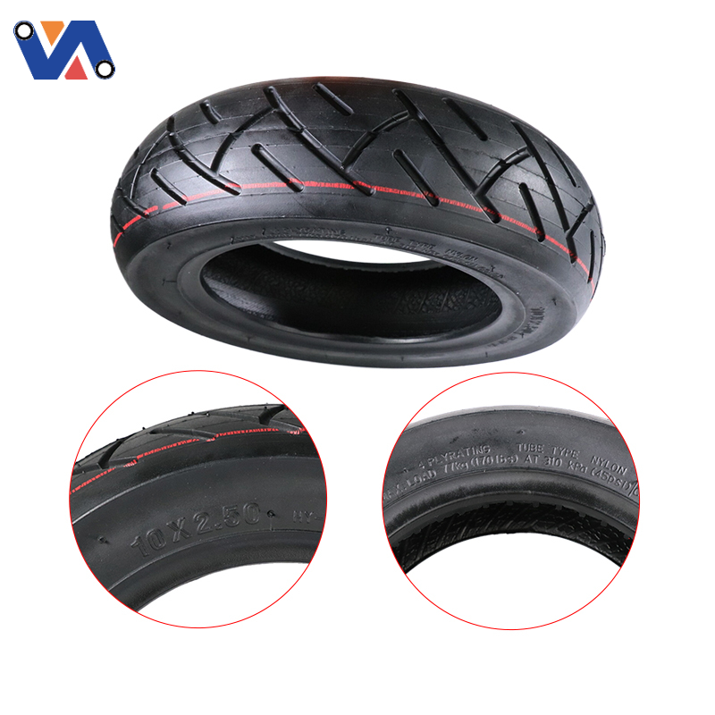 New Image 10*2.5 Kugoo M4/M4 Pro Zero 10/10X Dualtron 1/2 Tyres Wheels For Electric Scooter Parts Accessories 10Inch Tires