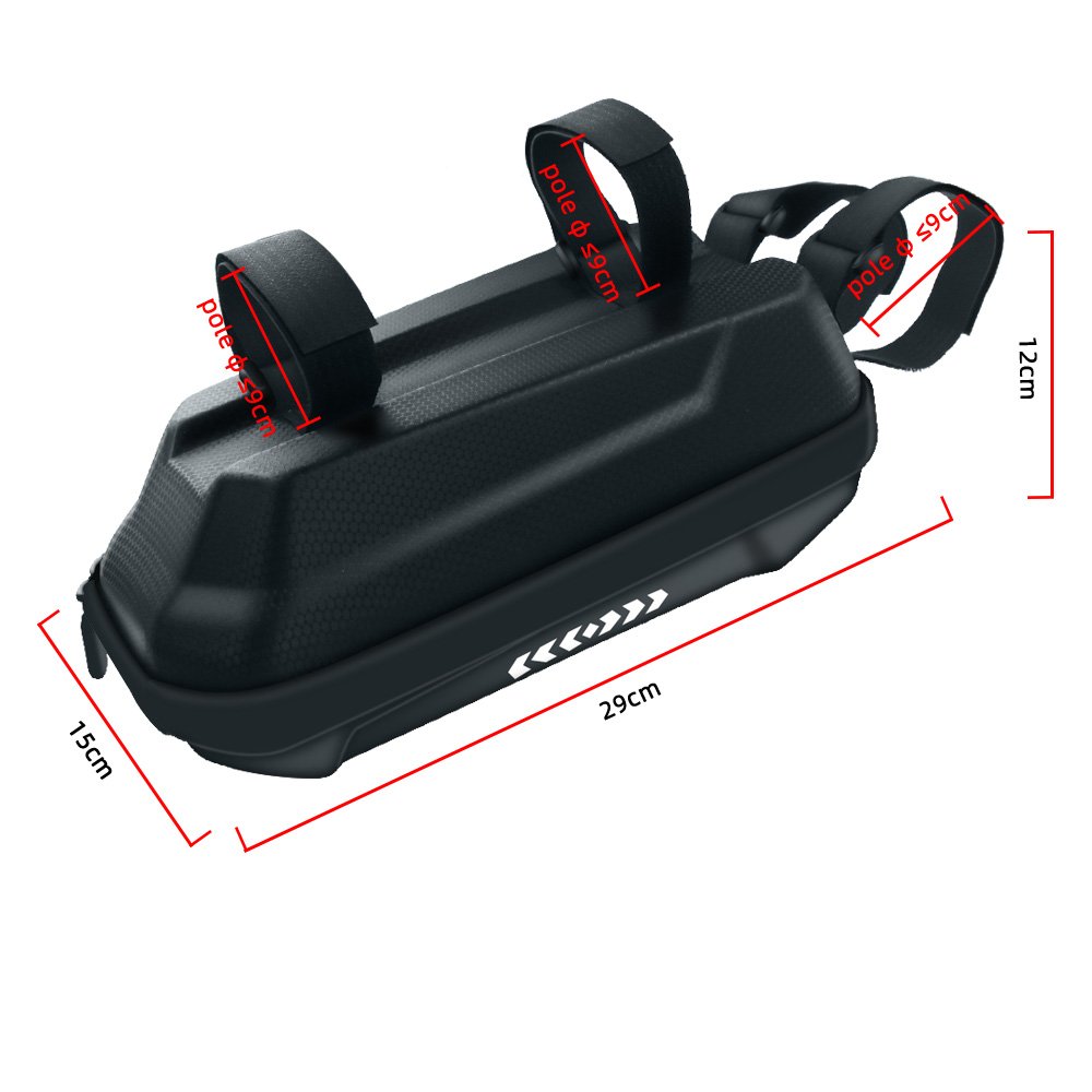 OEM ODM 2 PCS Electric Scooter Front Bag 3L and 2L Waterproof Storage for Electric Scooter Bicycle E-Bike Storage Bag Parts