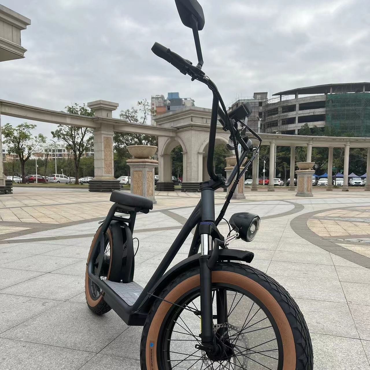 sports electric scooter citycoco 20inch 2 big wheels 1000W off-road electric scooter for adults