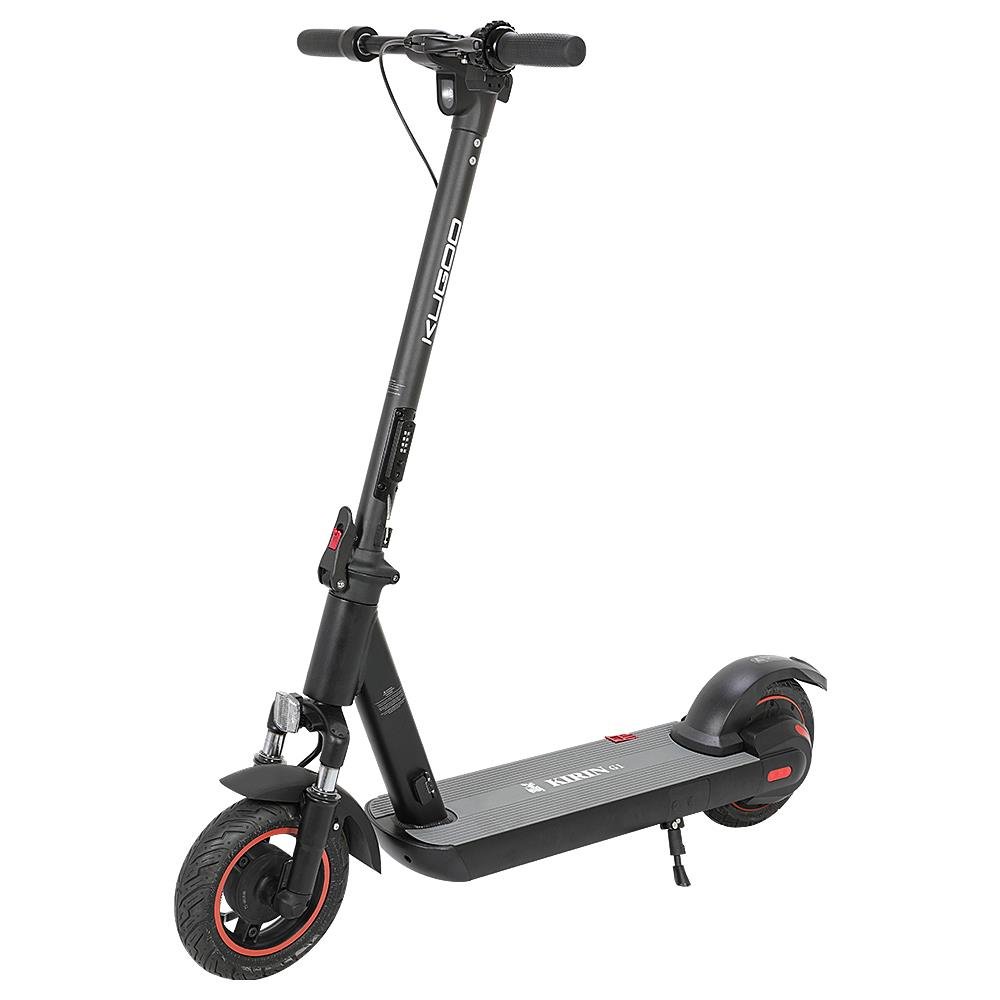 KUGOO KIRIN G1 (M3) Folding Electric Scooter 10" Pneumatic Honeycomb Tires 500W Motor 3 Speed Modes Max 25 MPH adult kickscooter