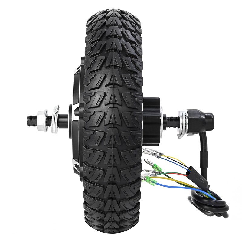 48V 500W Engine Motor Replacement Parts for Kugoo M4 Electric Scooter with 9X2.25 Honeycomb Solid Tire Accessories