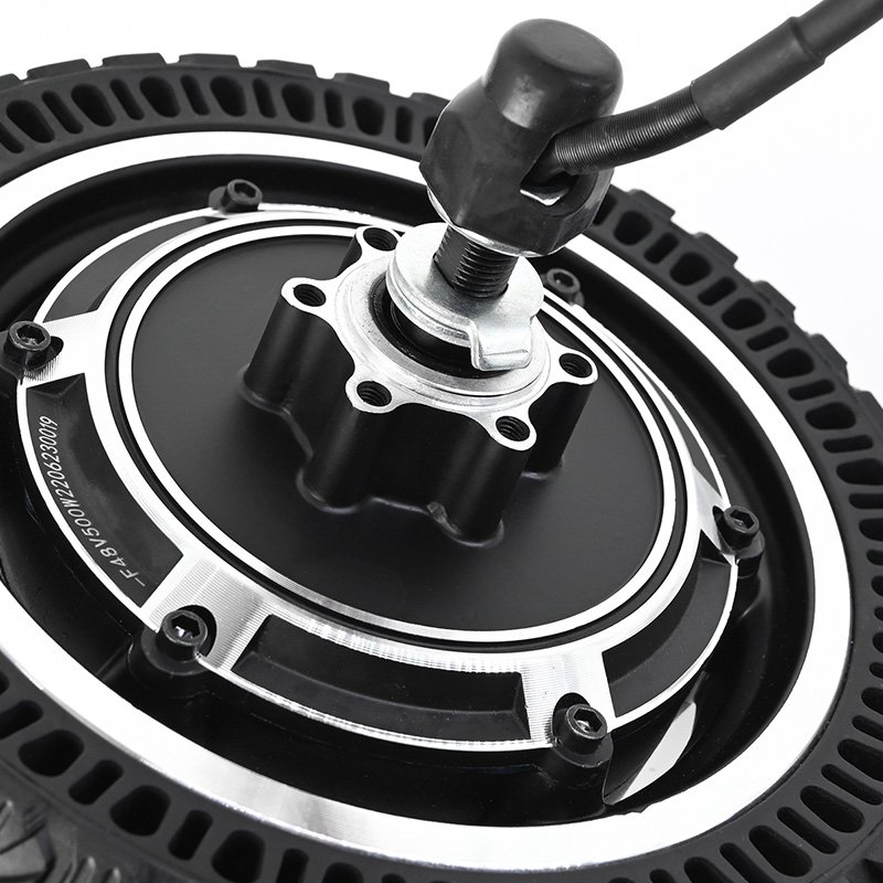 48V 500W Engine Motor Replacement Parts for Kugoo M4 Electric Scooter with 9X2.25 Honeycomb Solid Tire Accessories