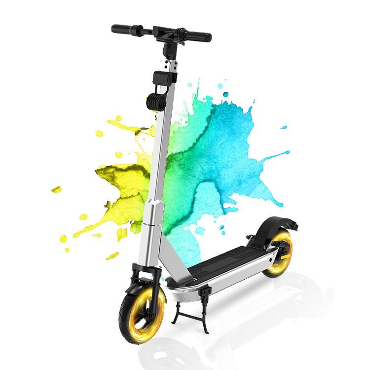 2024 High Quality Scooter Us Eu Germany Warehouse Big Two Wheels Off Road Folding Electrical Scooter 500W