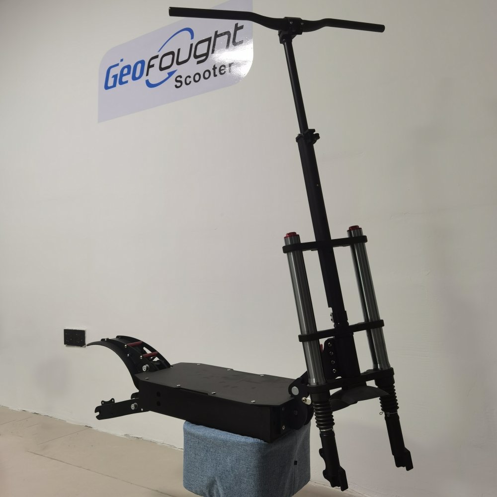 52V 60V 72V folding scooter frame Custom Diy Aluminium Alloy Front Rear Suspension Electric Scooter Frame Body With Forks