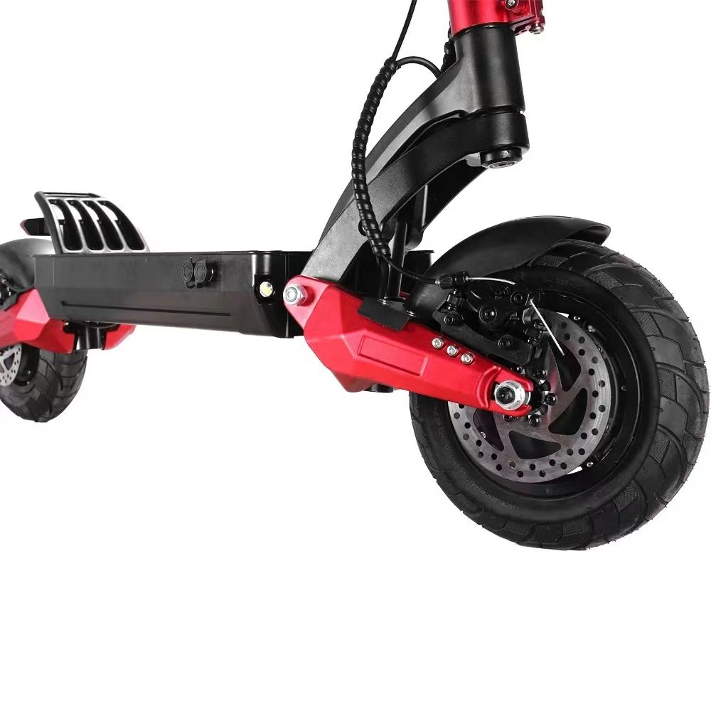 Two Wheel Electric Scooter 60V 18Ah 1000W High Speed 10 Inch Foldable Mobility E Scooter Powerful Adult Popular EU Outdoor