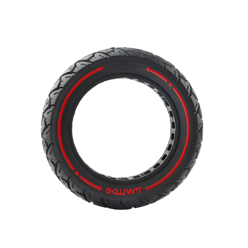 EU Warehouse 8.5 inch scooter solid tire AMITOR Electric Scooter 8.5*2.5-3.0 Off-Road Solid RubberTyre red trim Pro/Pro2 Scooter
