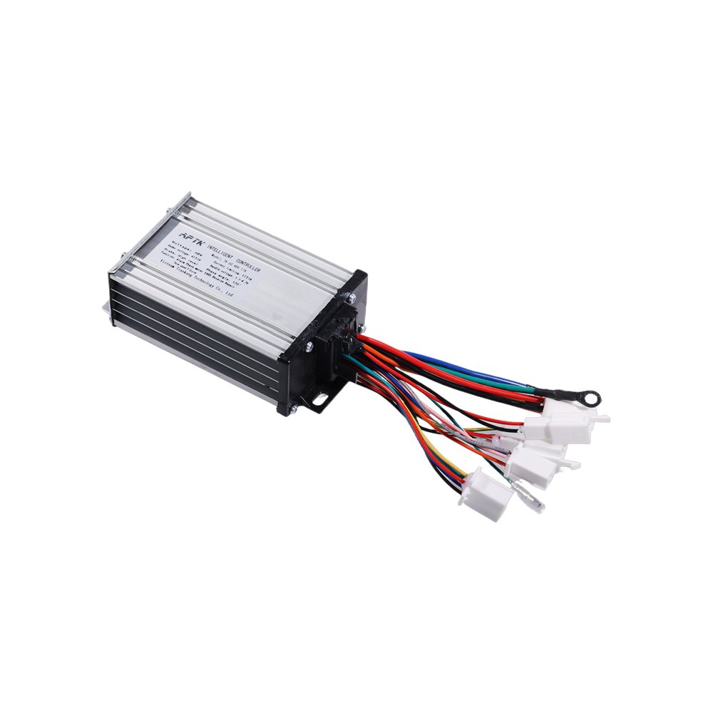 Customized Wired 350W Brushless DC Motor Controller E Scooter Parts 36V 48V Controller For Electric Bike