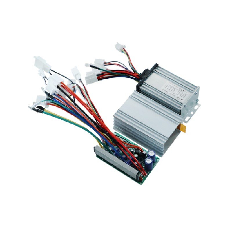 Customized Wired 350W Brushless DC Motor Controller E Scooter Parts 36V 48V Controller For Electric Bike
