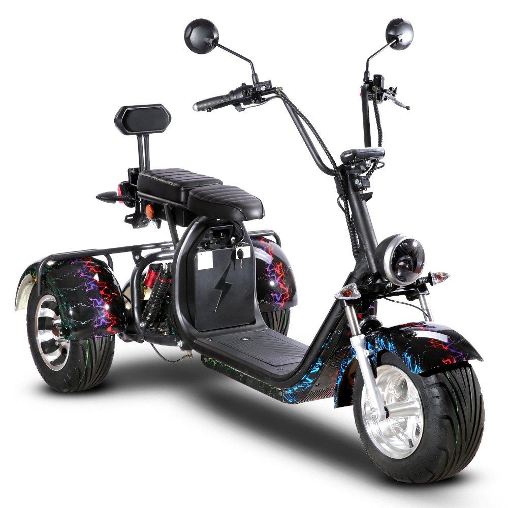 1500 w 3 wheel electric scooters off road electric scooter for adult