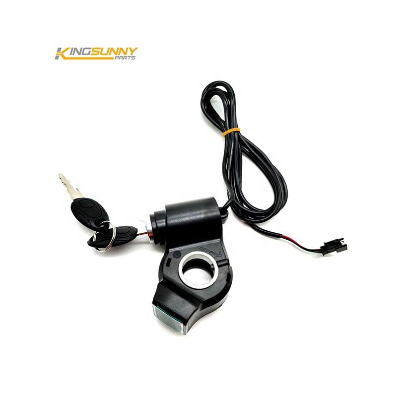 10 inch Electric scooter Power button with voltmeter display Voltmeter Key for KUGOO M4 Scooter ignition key