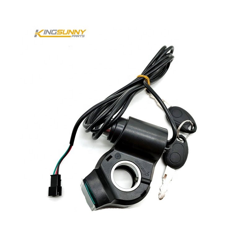 10 inch Electric scooter Power button with voltmeter display Voltmeter Key for KUGOO M4 Scooter ignition key