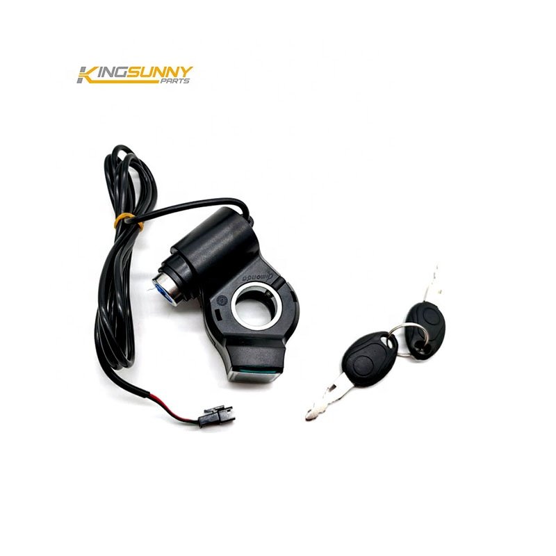 10 inch Electric scooter Power button with voltmeter display Voltmeter Key for KUGOO M4 Scooter ignition key