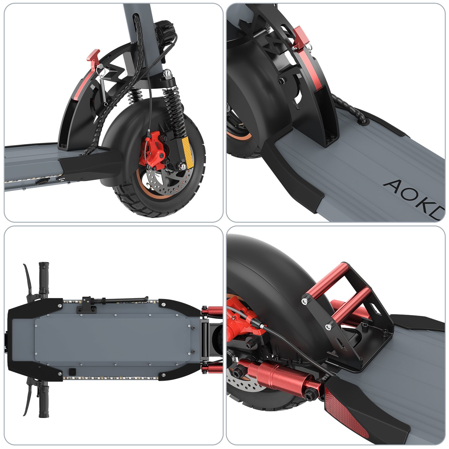 Factory Price 10inch 800w iENYRID AOKDA A1 Foldable Electric Scooter 45km/h Max Speed for Kids Youth Adult Teens