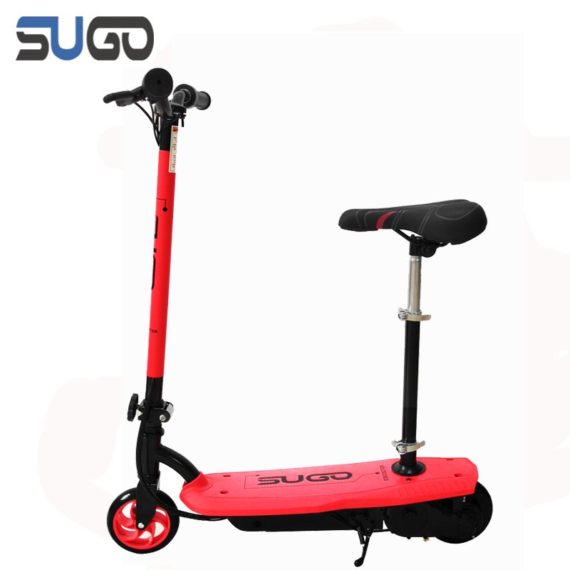 Two wheel electric scooter with seat battery scooter for kids