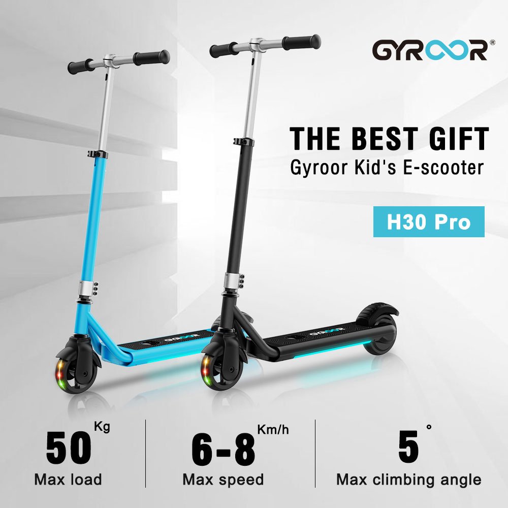 Gyroor Electric Kids boys girls Scooter Factory Price Scooters kid toy electric scooter kids children