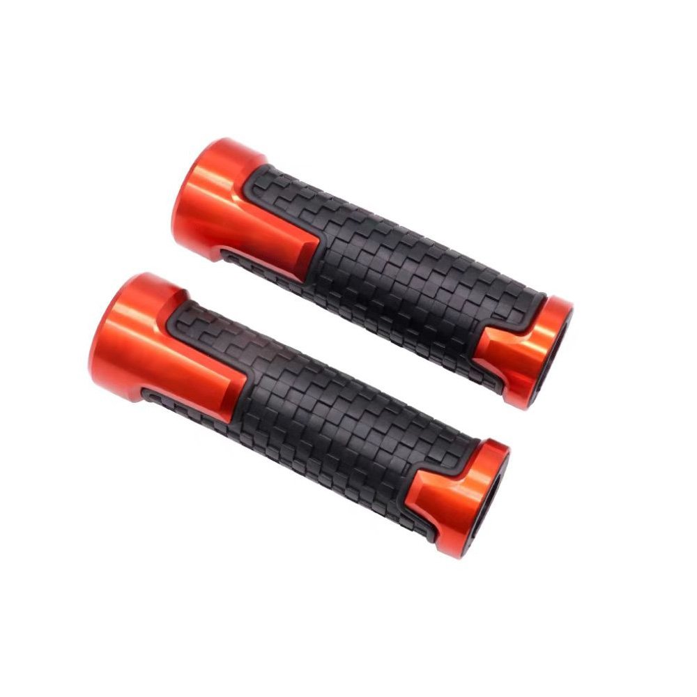 Motorcycle Scooter Bike Premium Soft Rubber Handle Grip Handlebar Gloves