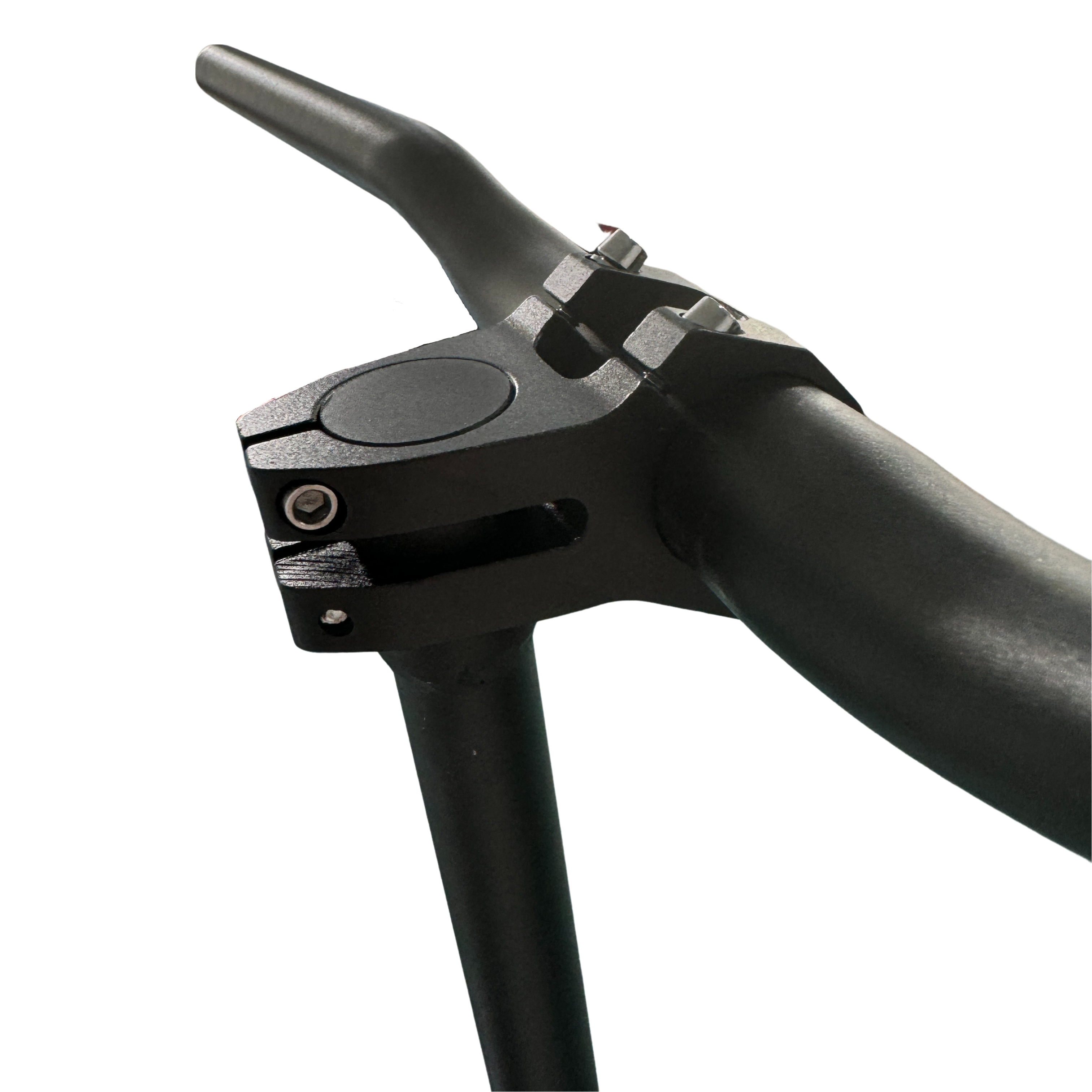 Electric Scooter Steering Handle Bars Part Accessories Aluminum Alloy Handlebar Replacement with Clamp for Repair or DIY Boyueda