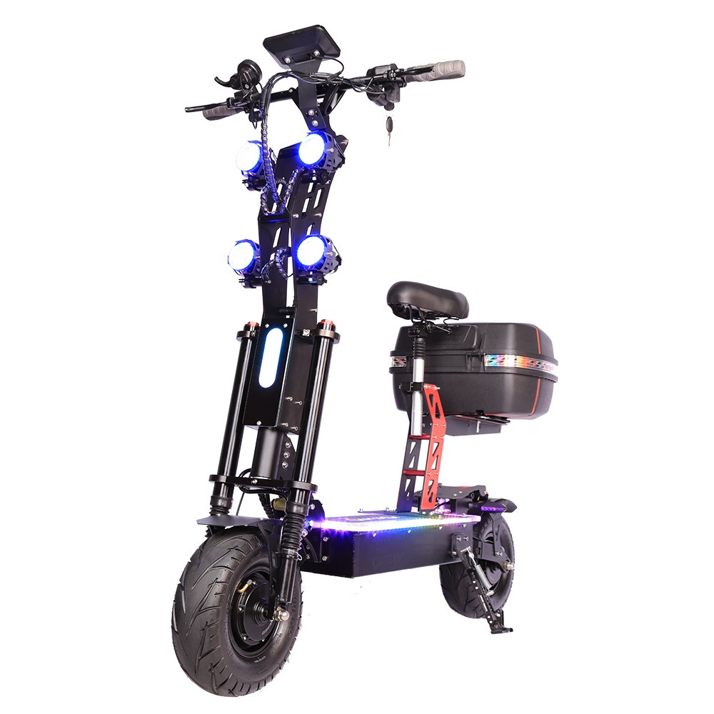 Wholesale Best Price Electric Scooter Seat With Basket Box Adjustable Folding Scooter Seat Box For Adult E Scooter